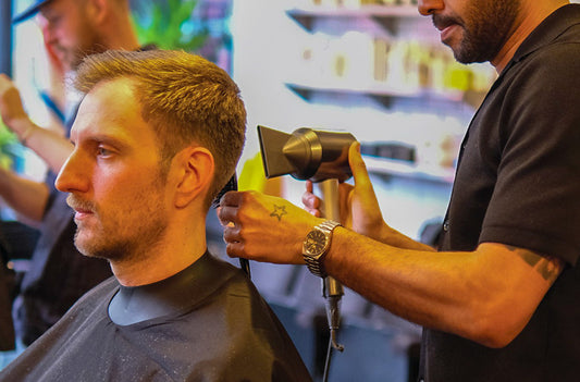 In the Barber's Chair - Joss Bibby
